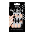 Ardell Nail Addict Premium Black Stud & Pink Ombre Press On Nails
