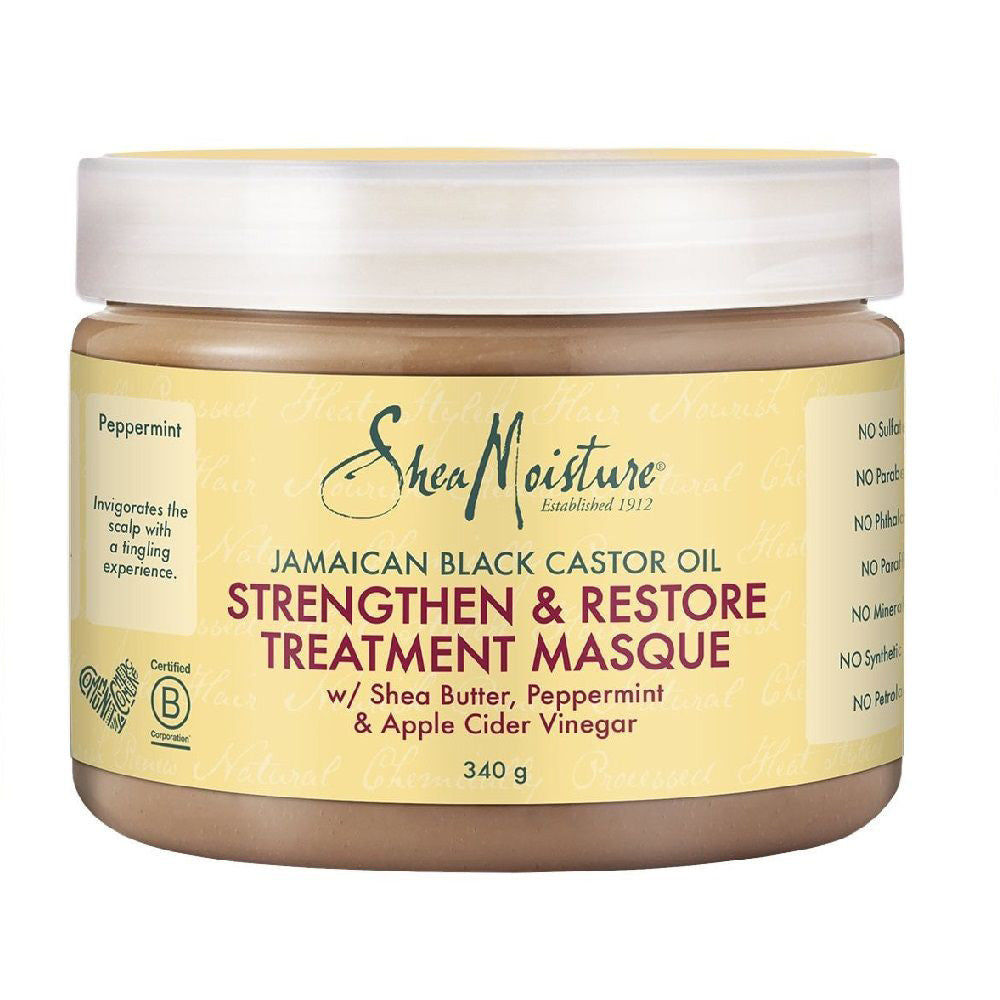 Shea Moisture Jamaican Black Castor Oil Treatment Masque 340g