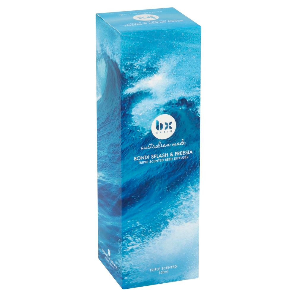 BX Earth Bondi Splash & Freesia Triple Scented Reed Diffuser 150ml