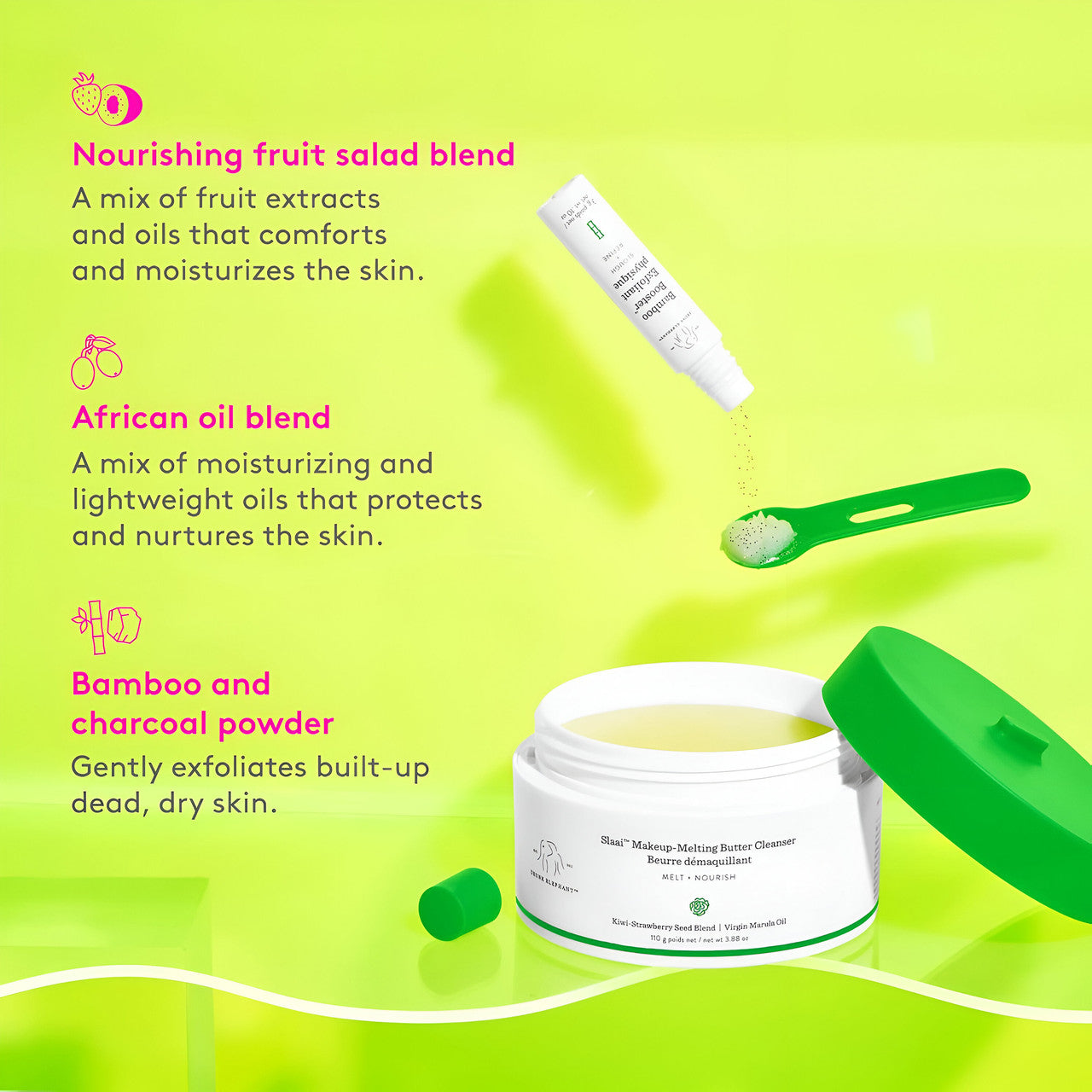 Drunk Elephant Slaai Makeup-Melting Butter Cleanser 110g