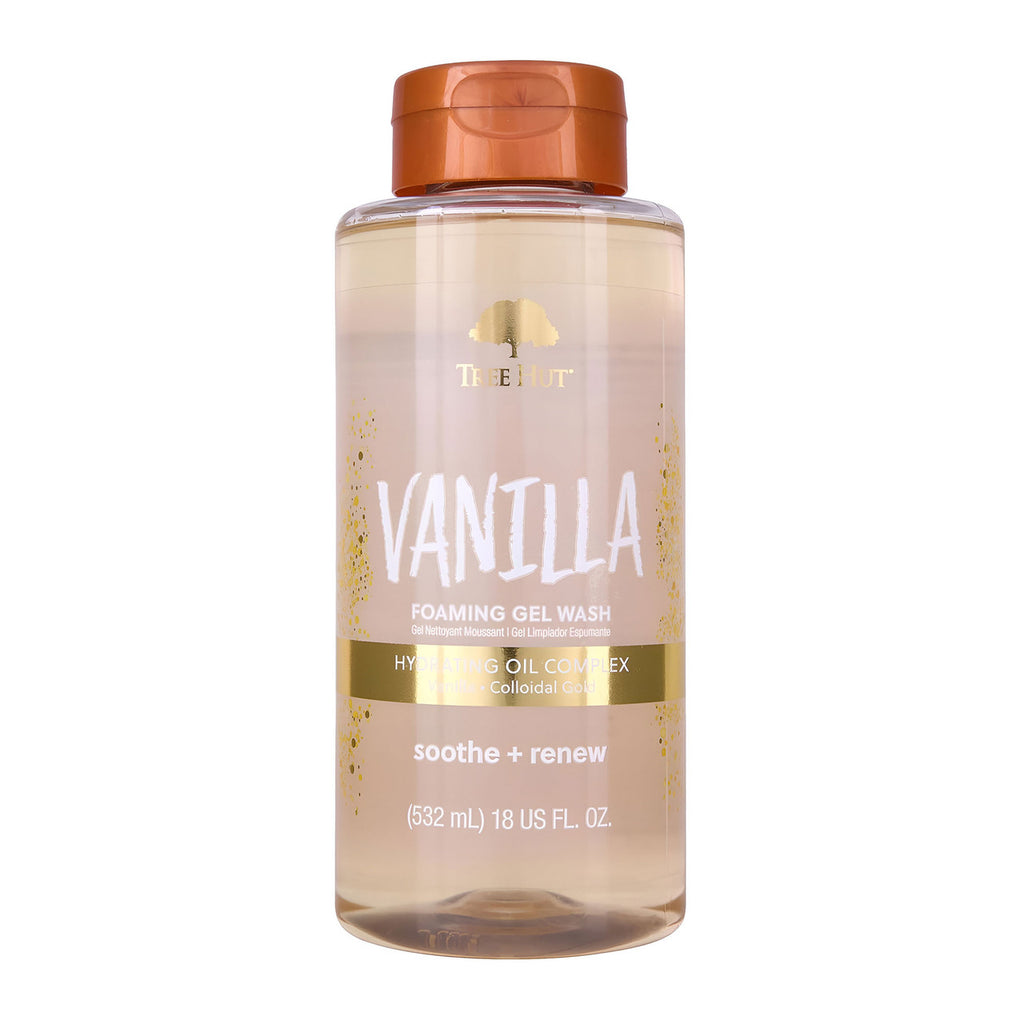 Tree Hut Vanilla Foaming Gel Body Wash 532ml