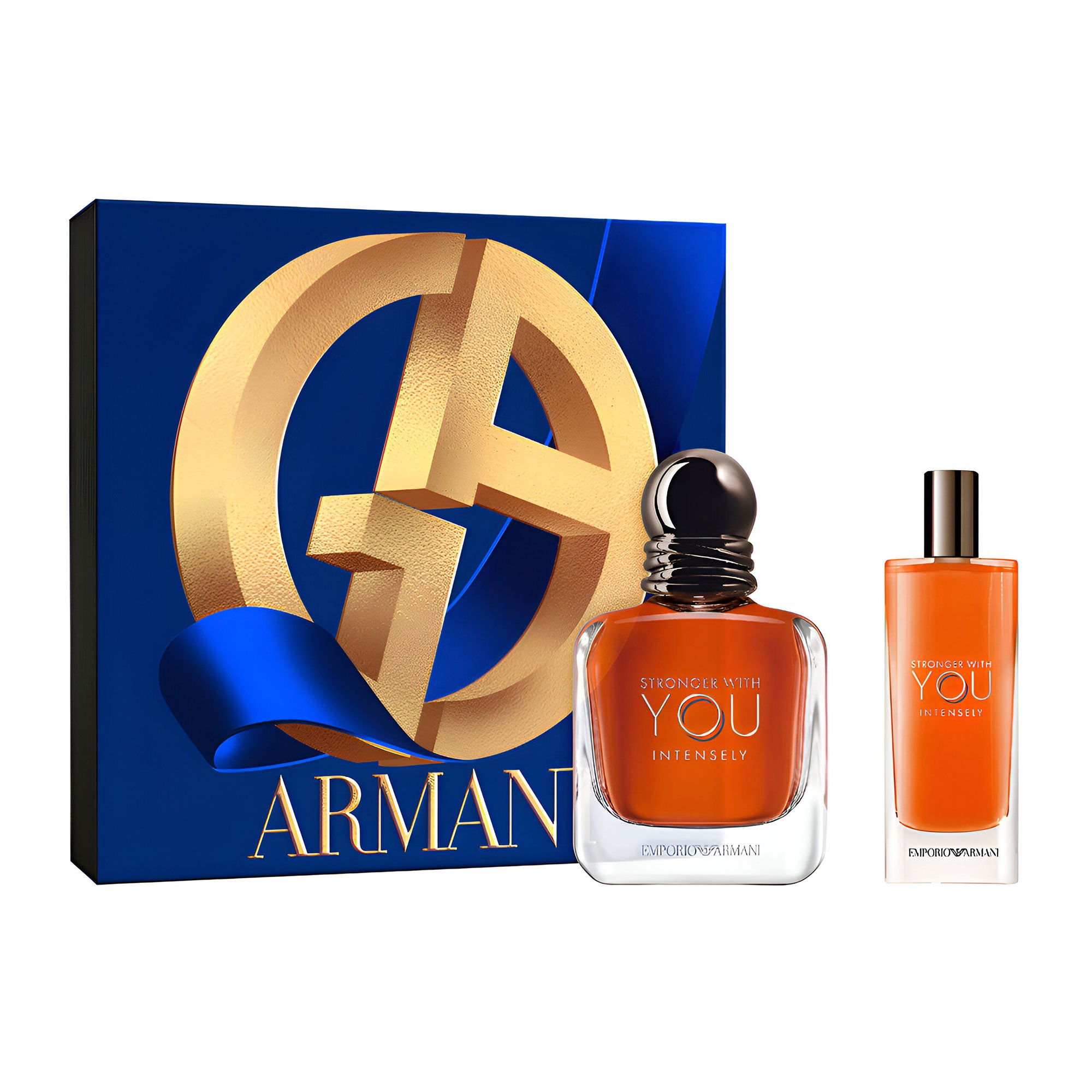 Stronger With You Intensely EDP 2 Piece Gift Set By Giorgio Armani (Men's)