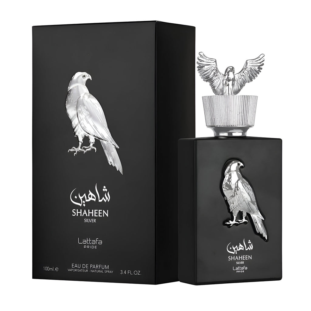 Shaheen Silver 100ml EDP By Lattafa (Men's)