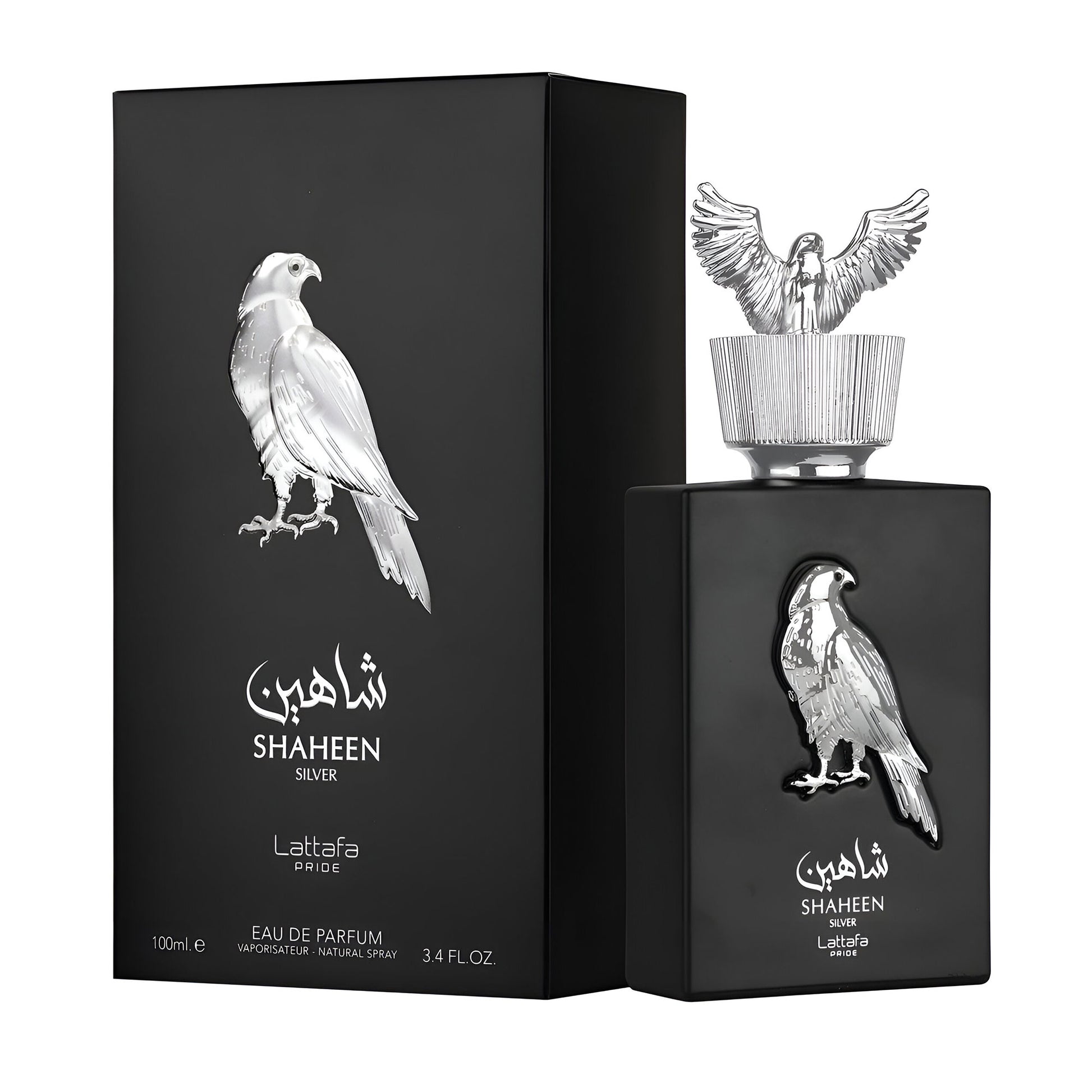 Shaheen Silver 100ml EDP By Lattafa (Men's)