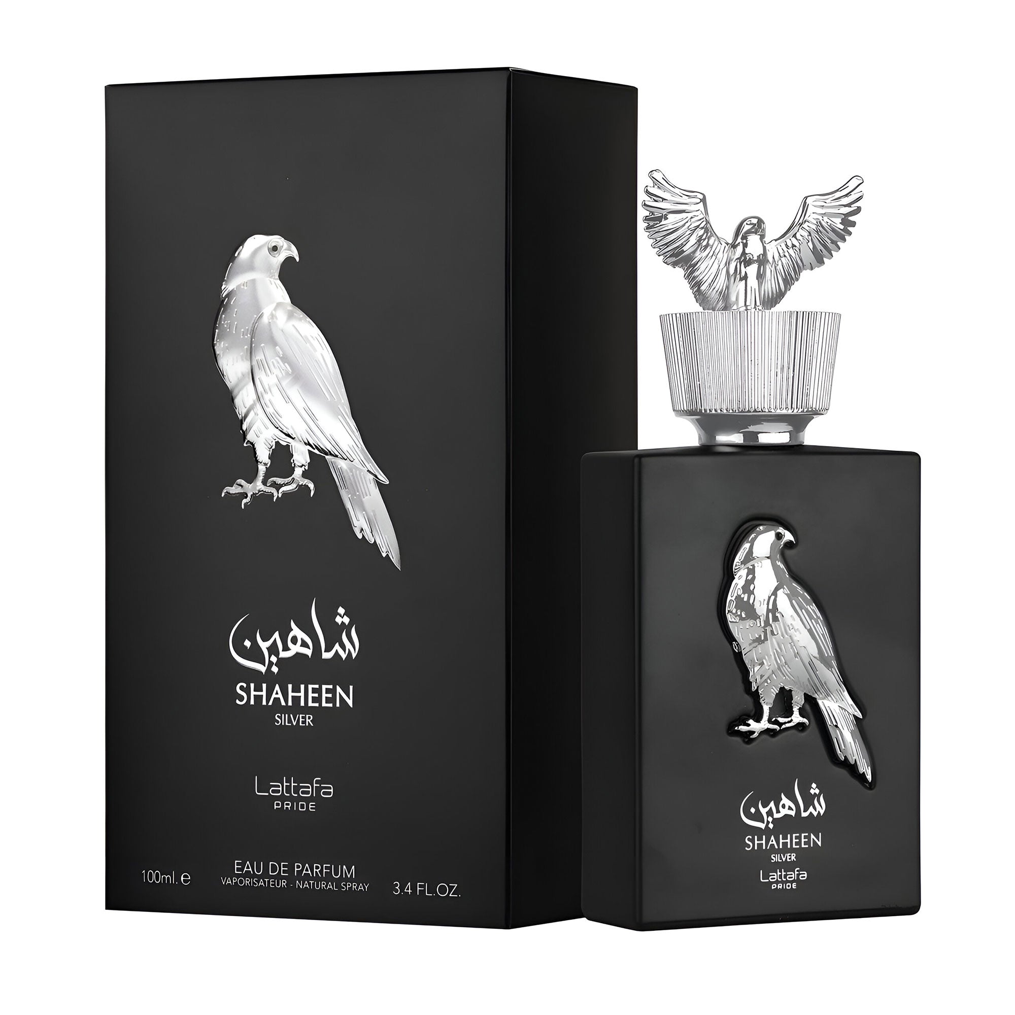 Shaheen Silver 100ml EDP By Lattafa (Men's)