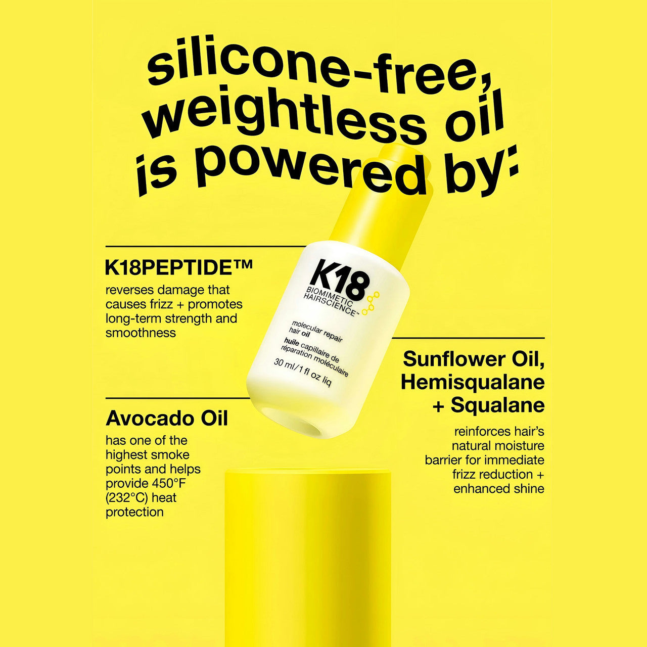 K18 Molecular Repair Oil 10ml