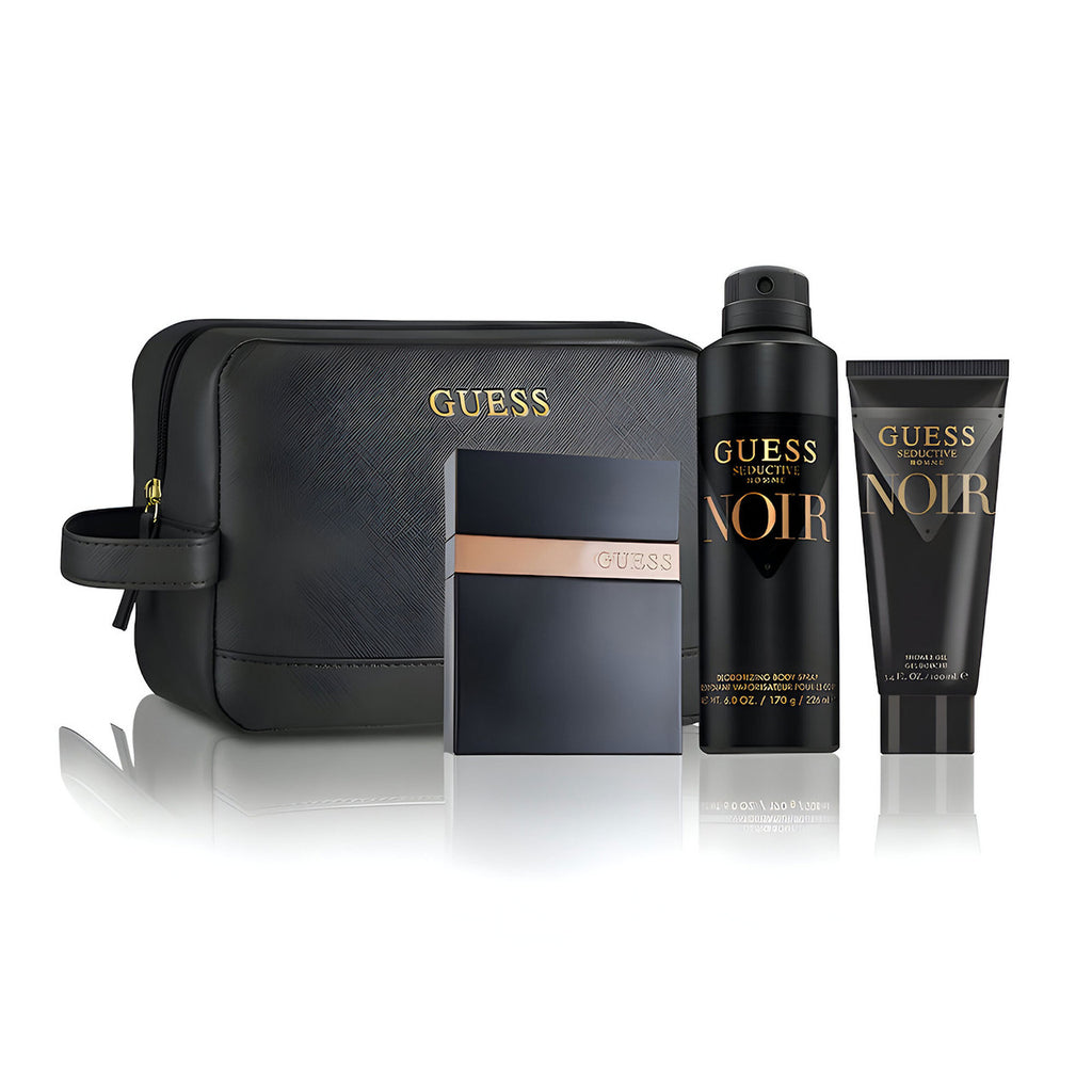 Guess Seductive Homme Noir 4 Piece Gift Set By Guess (Mens)