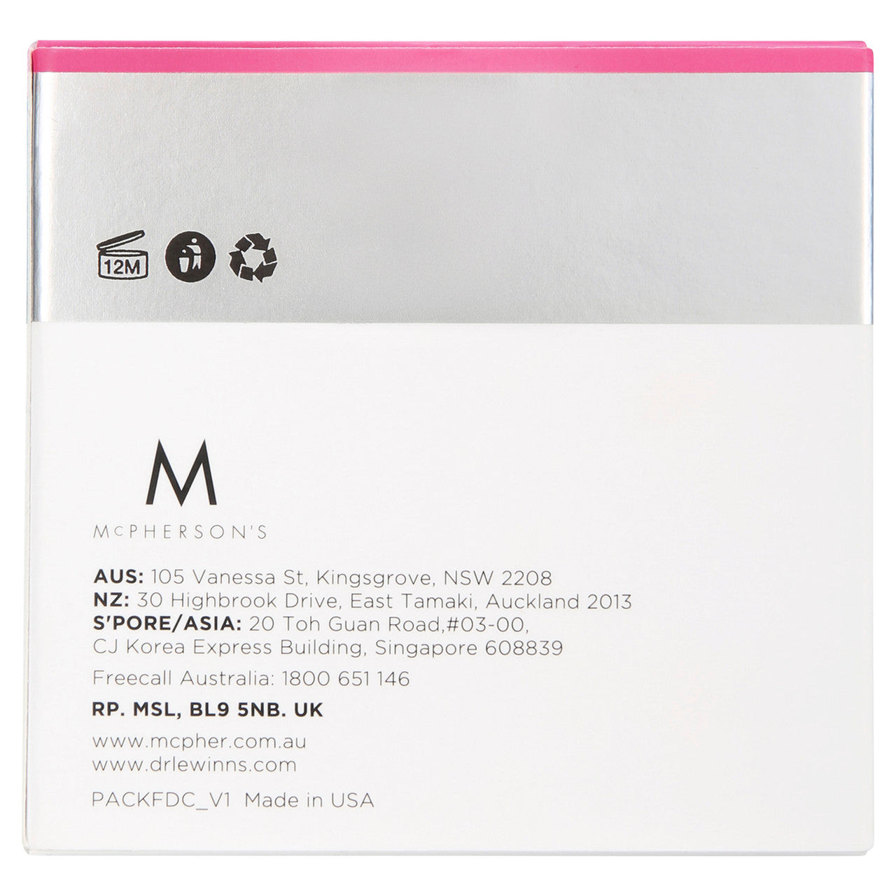 Dr. LeWinn's Private Formula Day Cream Moisturiser 113G