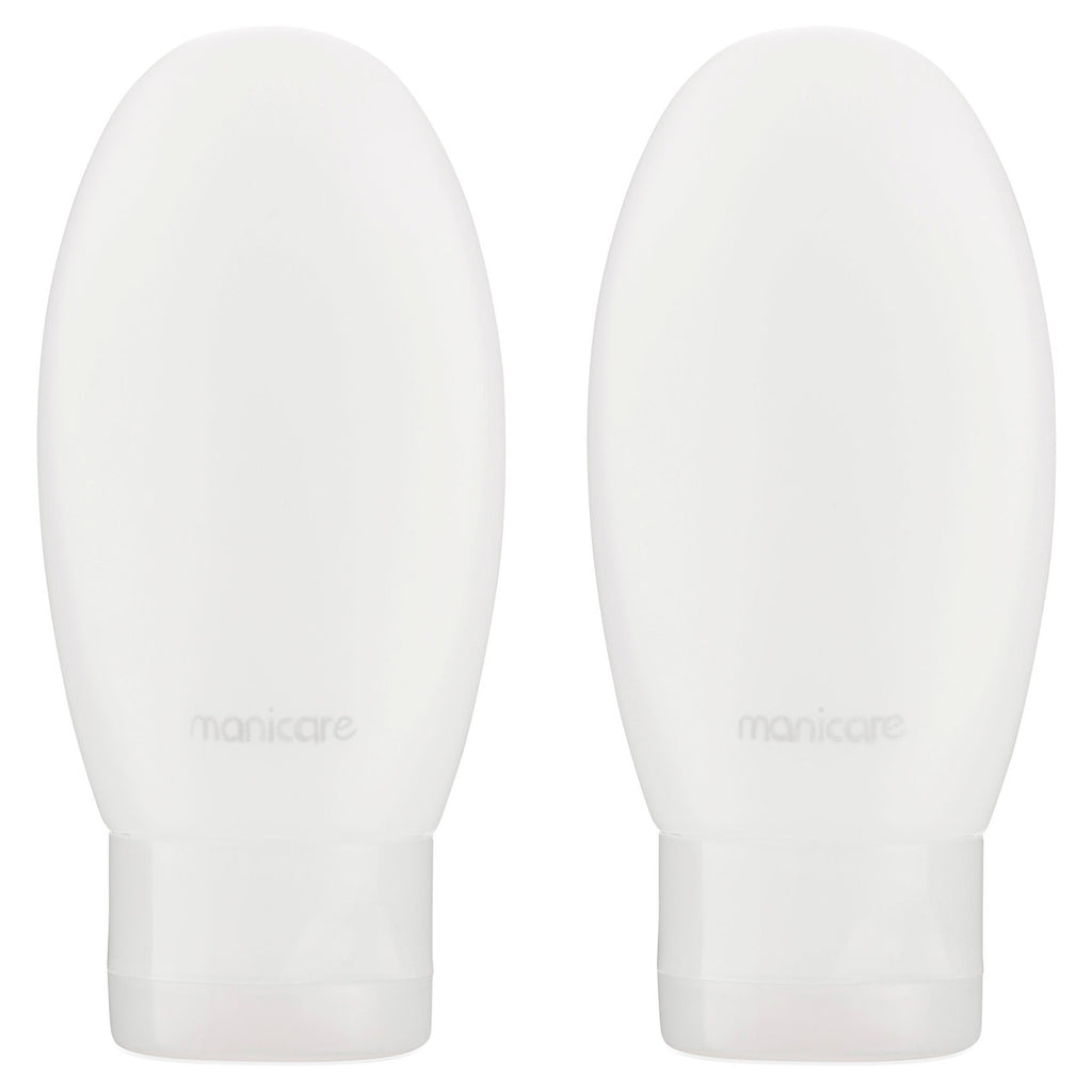 Manicare Travel Tubes, 2 Pack