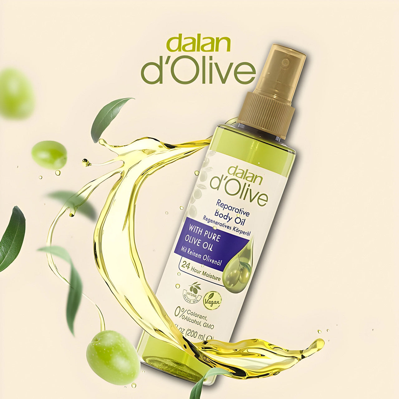 Dalan D'Olive Olive Oil Body Oil Spray 200ml