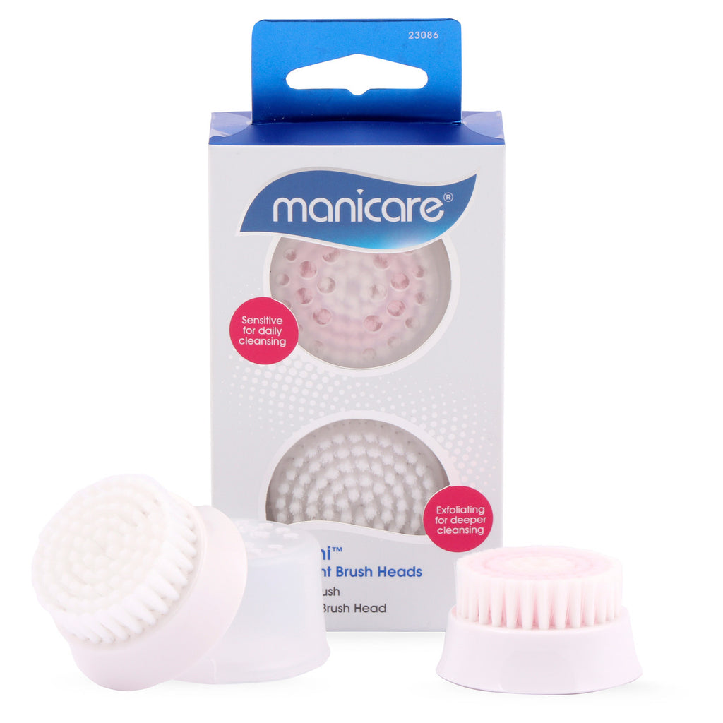 Manicare Sonic Mini® Facial Cleanser Replacement Brush Heads 2 Pack