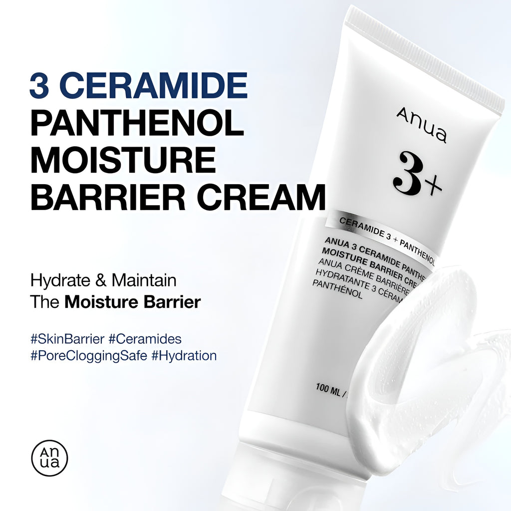 Anua 3 Ceramide Panthenol Moisture Barrier Cream 100ml