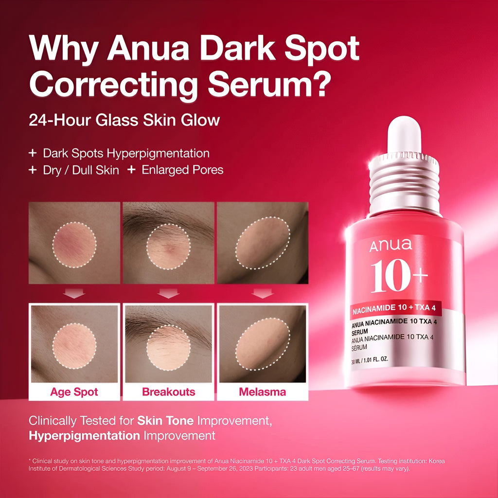 Anua Niacinamide 10 + TXA Brightening and Dark Spots Serum 30ml