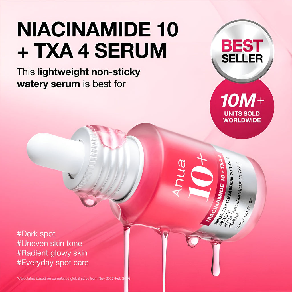 Anua Niacinamide 10 + TXA Brightening and Dark Spots Serum 30ml