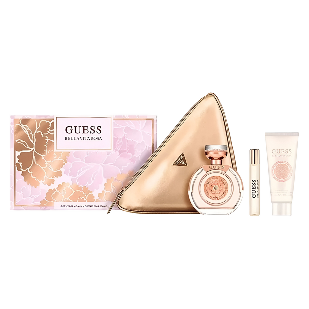 Bella Vita Rosa 100ml 4 Piece Set By Guess (Women's)