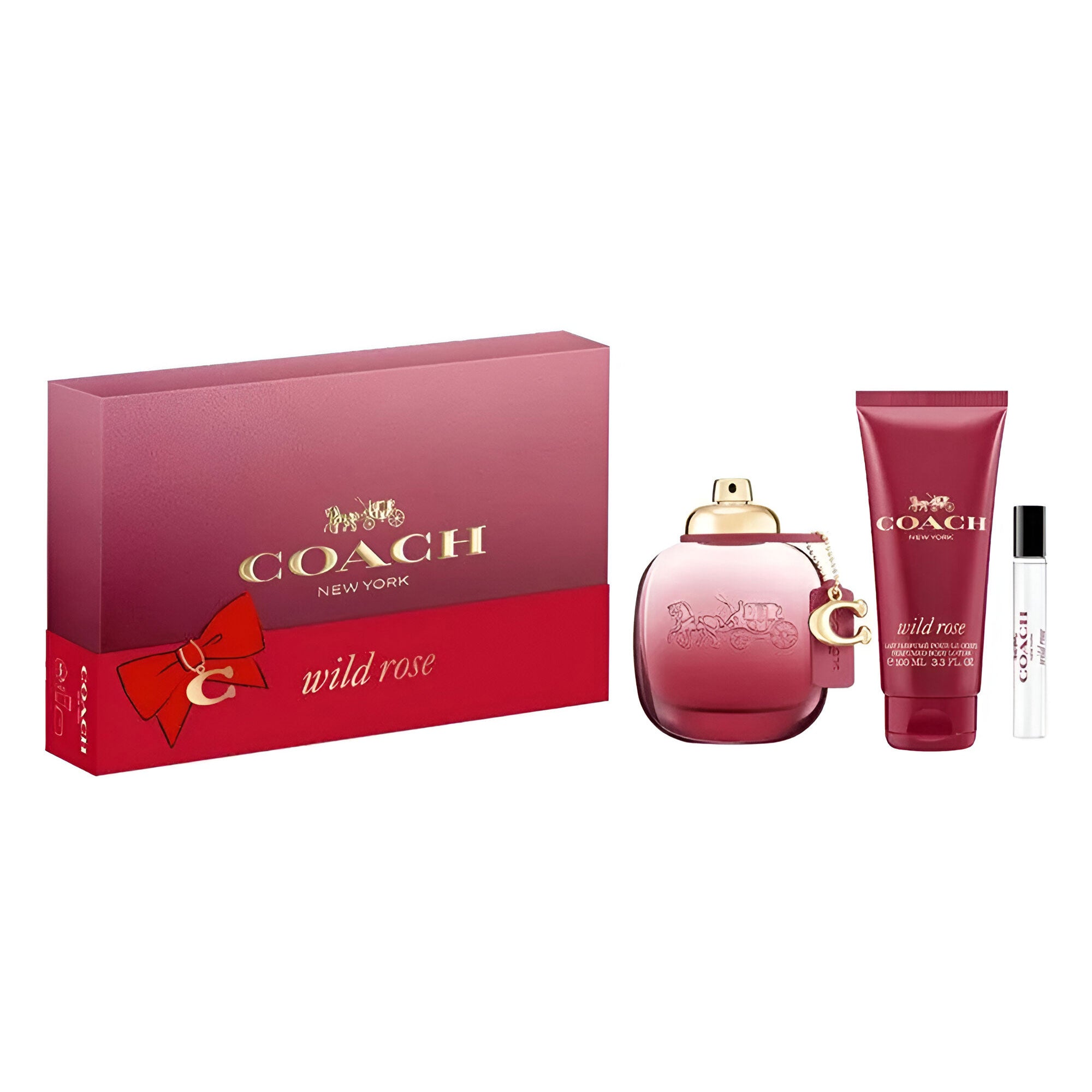 Coach Wild Rose EDP 3 Piece Gift Set By Coach (Women's)