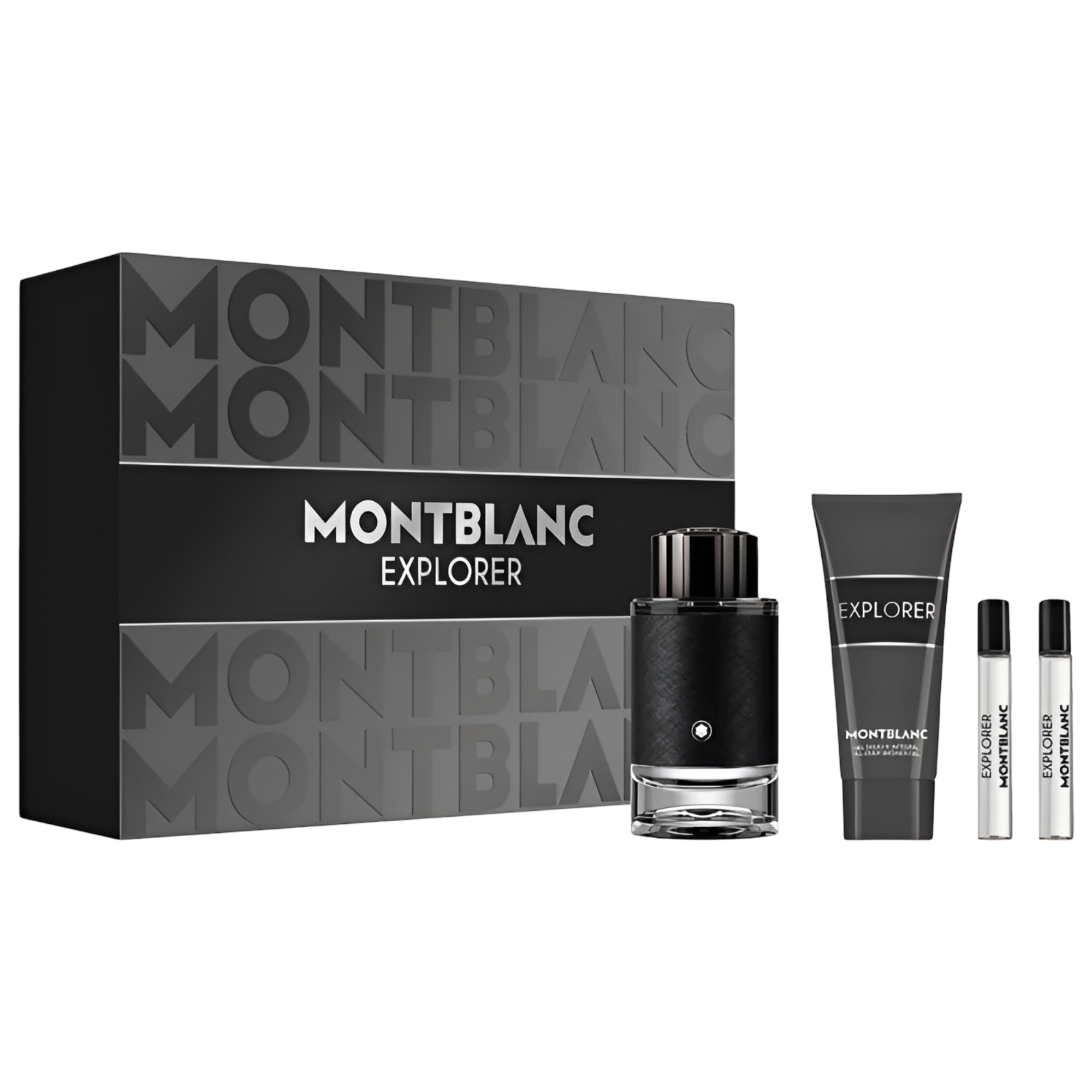 Explorer 100ml EDP 4 Piece Gift Set By Mont Blanc (Men's)