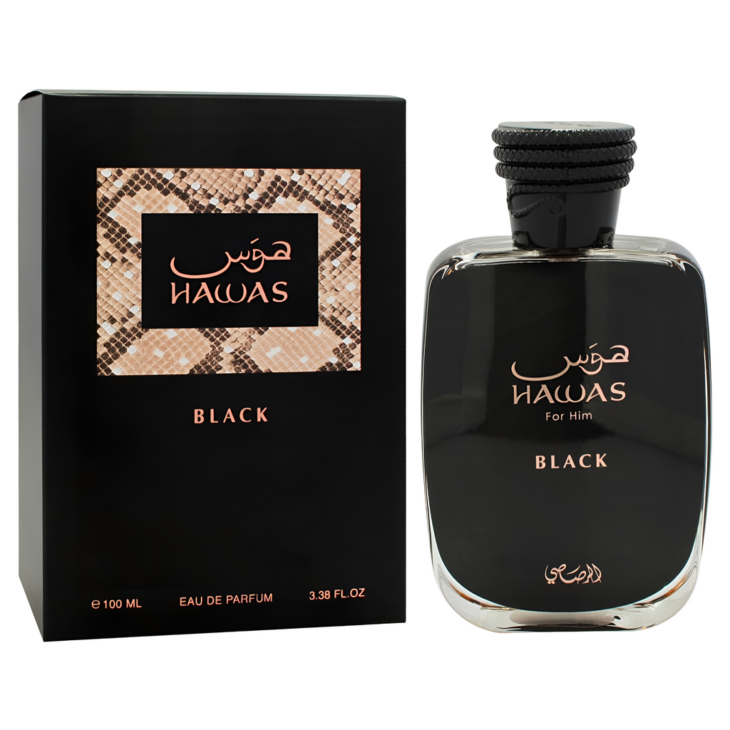 Hawas Black 100ml EDP By Rasasi (Men's)