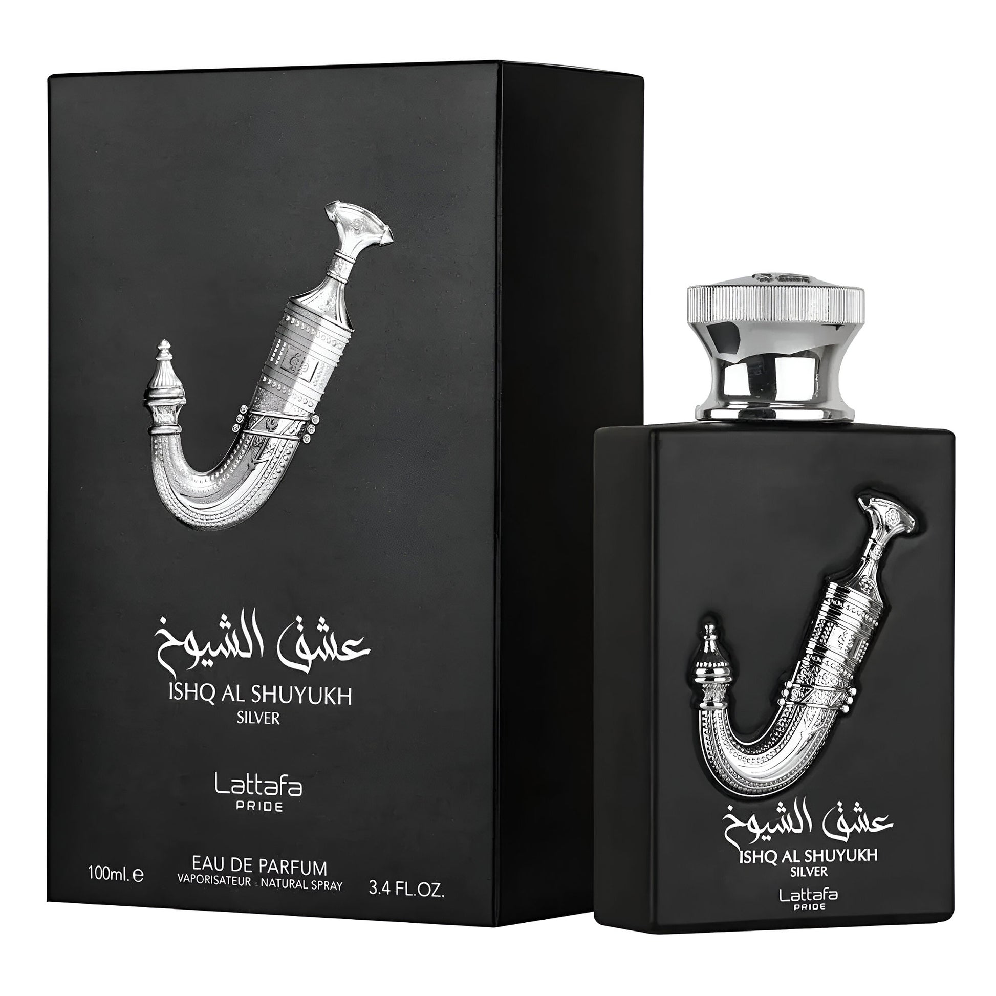 Al Shuyukh Silver 100ml EDP By Lattafa (Men's)