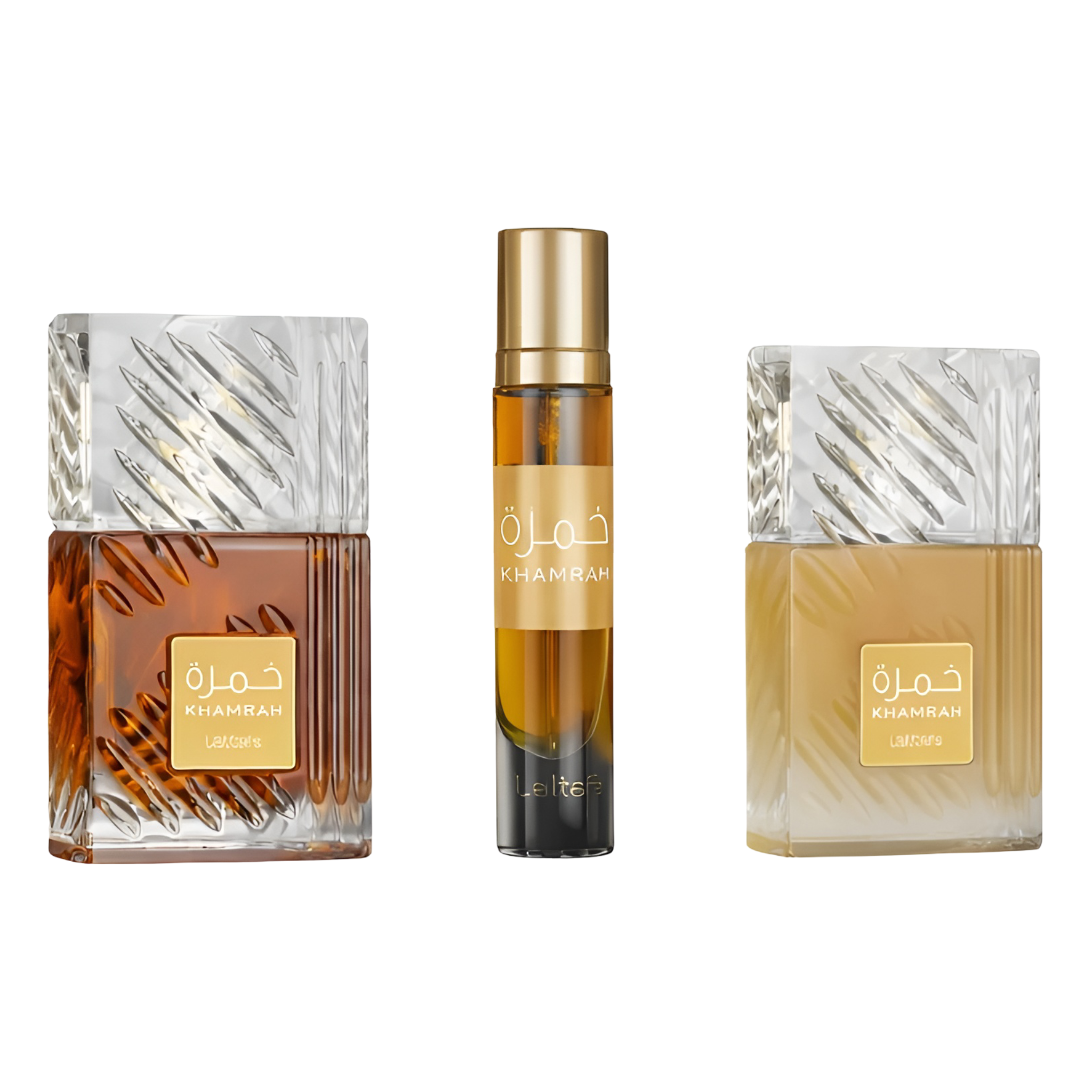 Khamrah 100ml EDP 3 Piece Gift Set By Lattafa (Men's)
