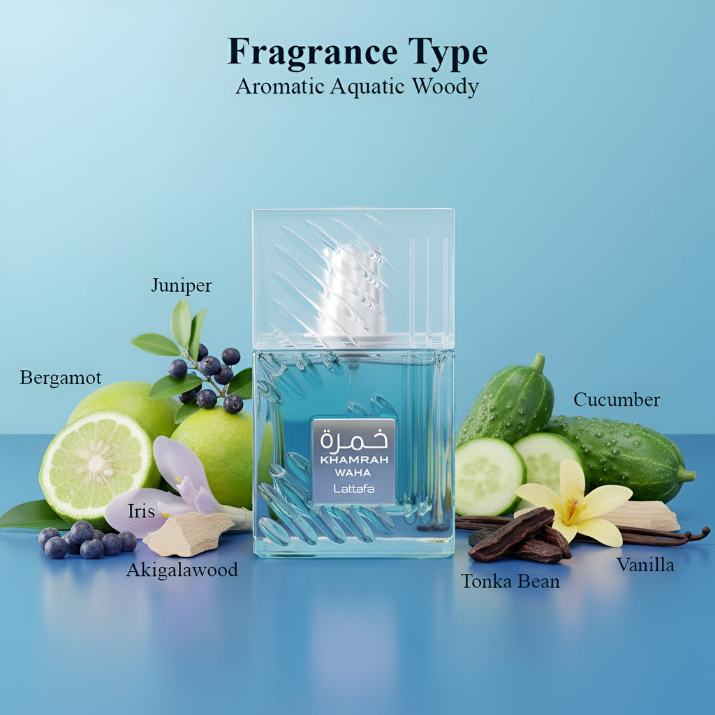 Khamrah Waha 100ml EDP By Lattafa (Men's)