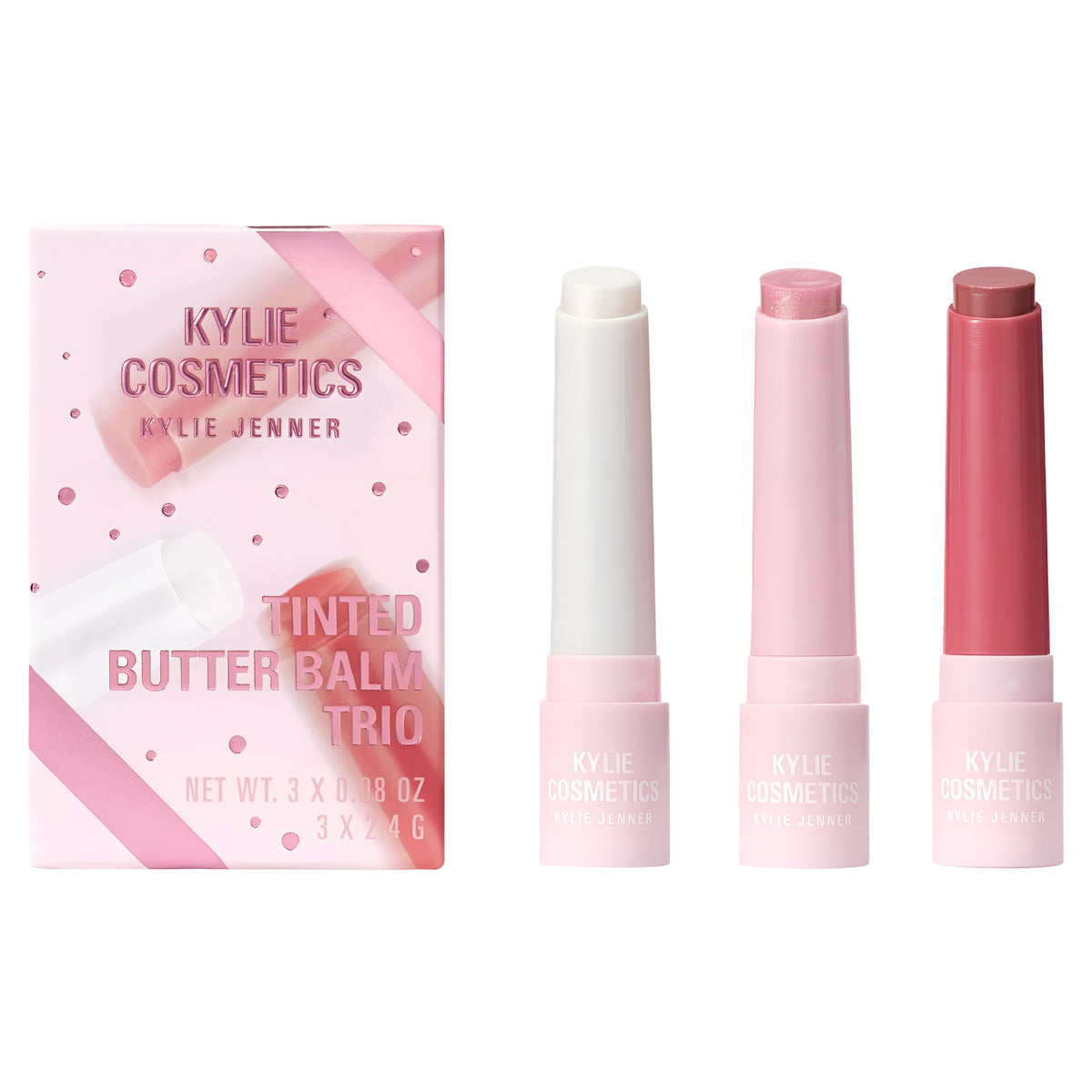 Kylie Cosmetics Tinted Butter Balm Trio Gift Set