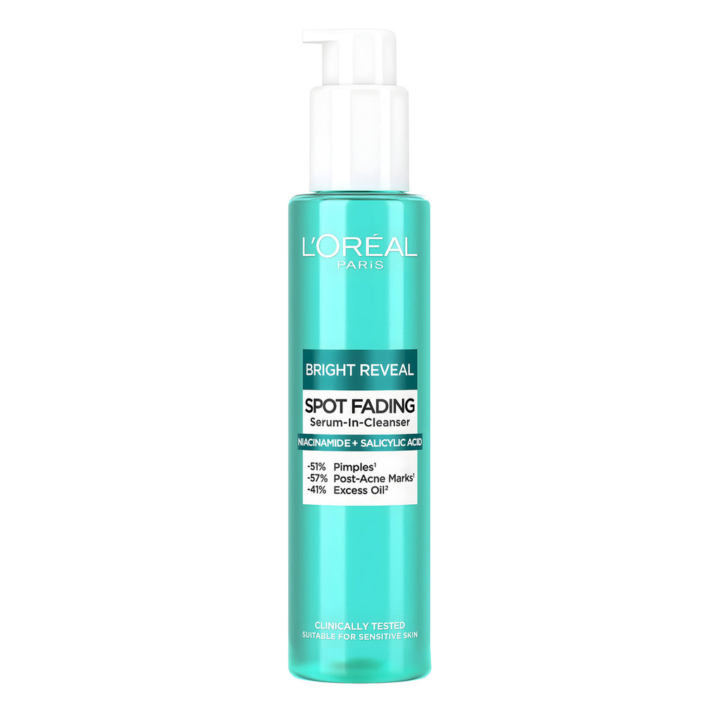L'Oréal Paris Bright Reveal Niacinamide + Salicylic Acid Spot Fading Serum-in-Cleanser 150ml