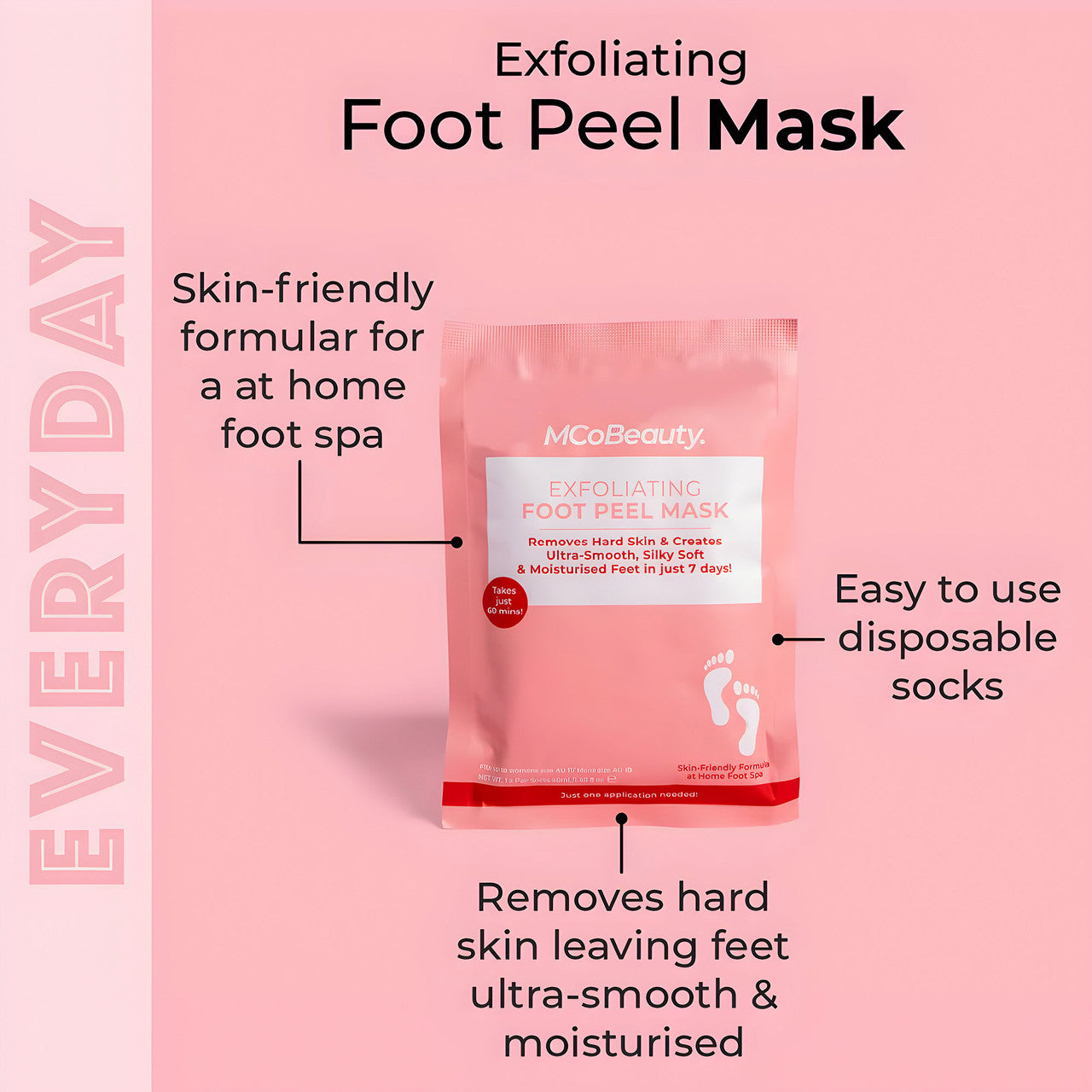 Exfoliating Foot Peel Mask 1 Pair