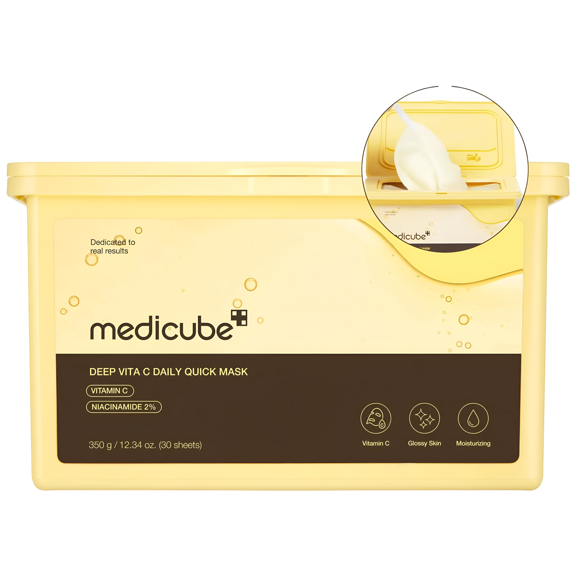 Medicube Deep Vita C Daily Quick Masks 30 Pack