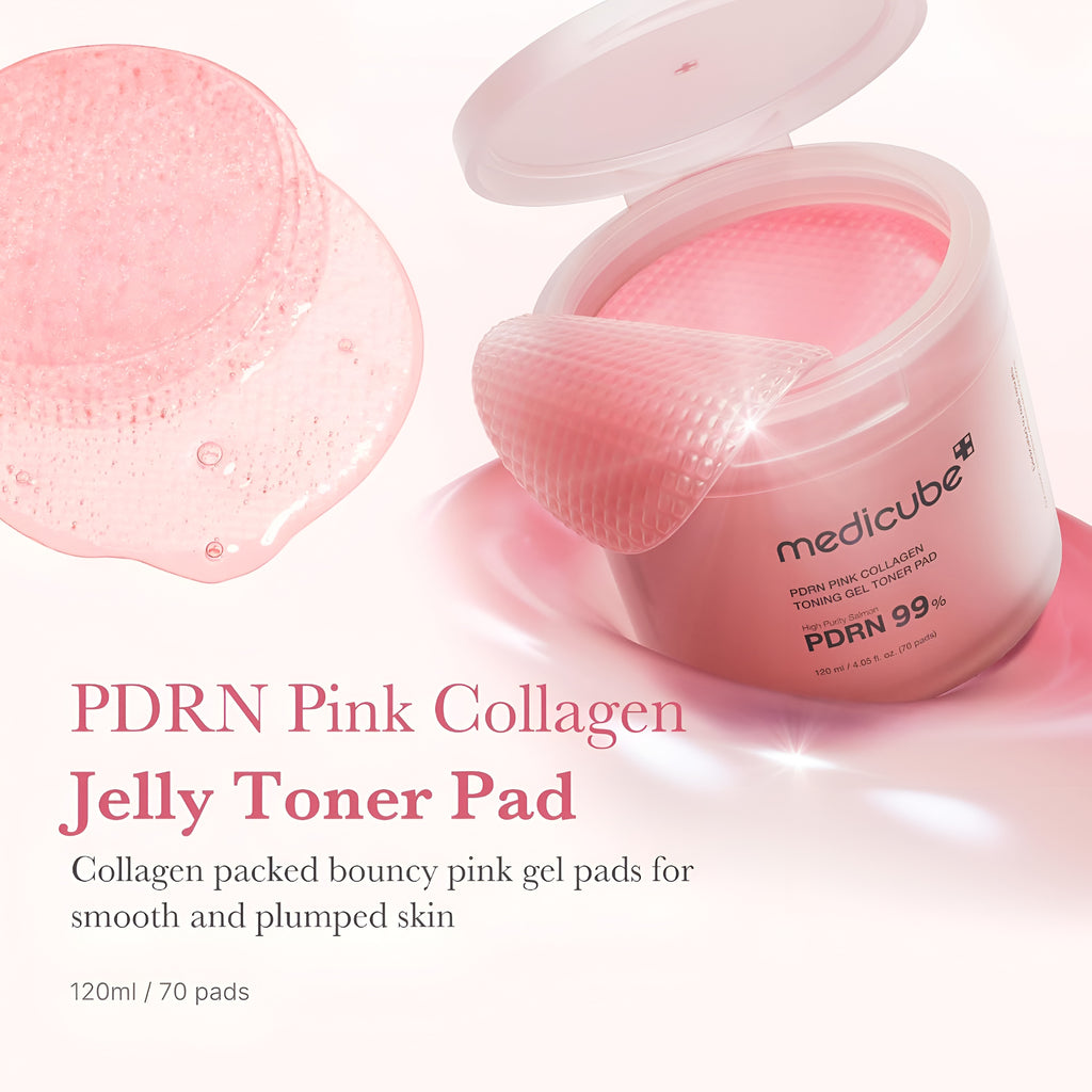 Medicube PDRN Pink Collagen Pads 70 Pack