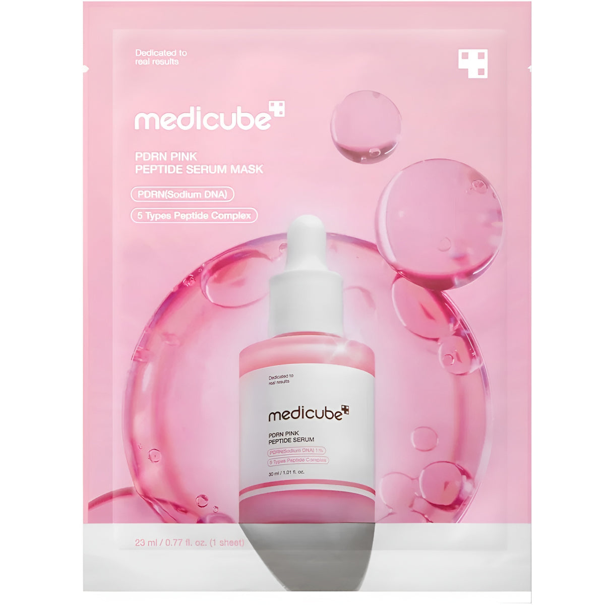 Medicube PDRN Pink Peptide Serum Mask 1 Pack
