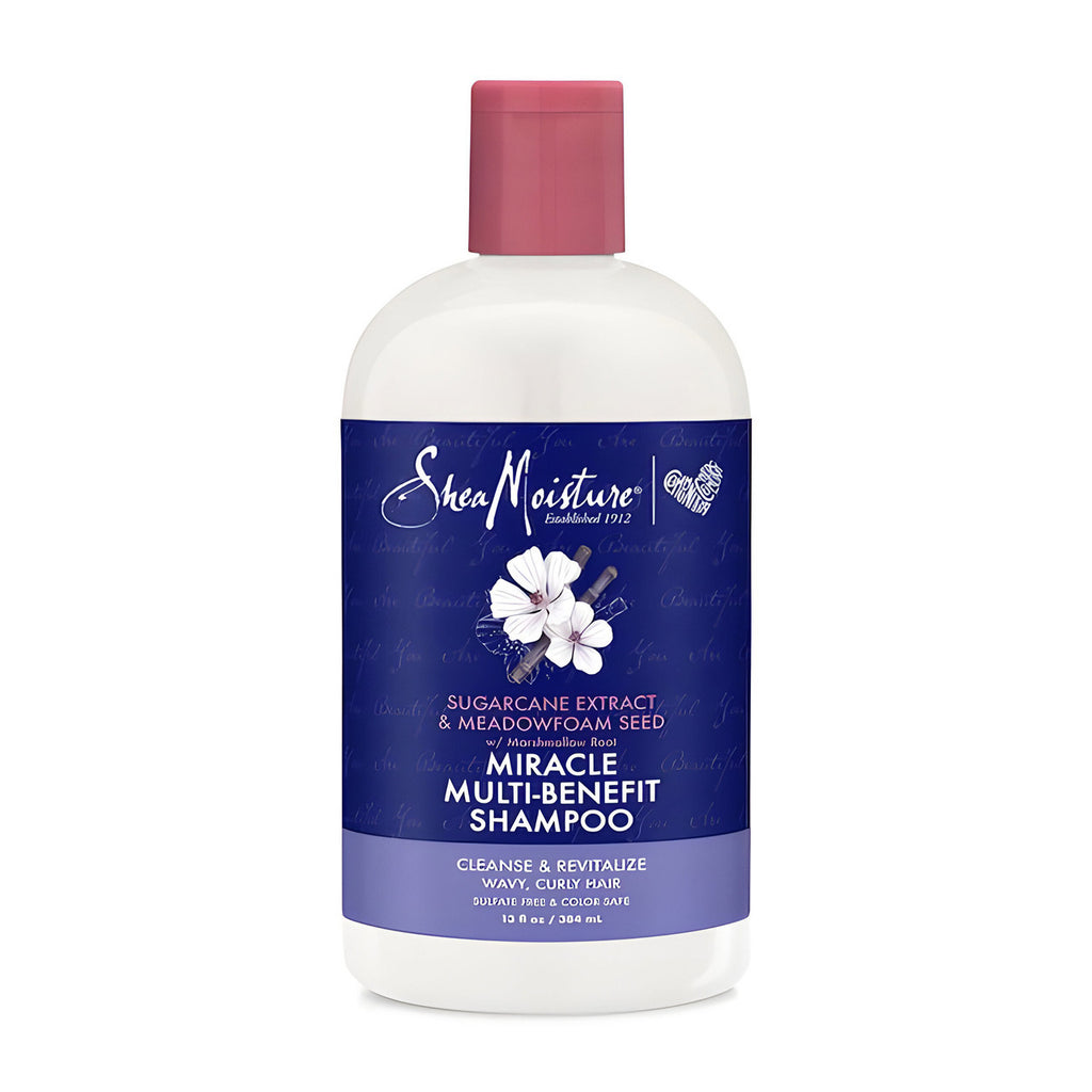 Shea Moisture Sugarcane And Meadowfoam Multi-Benefit Shampoo 384ml