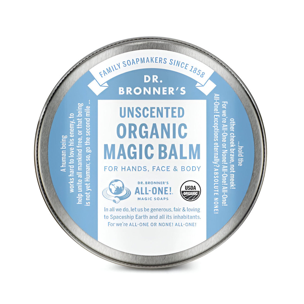 Dr. Bronner's Organic Magic Balm Unscented 57g