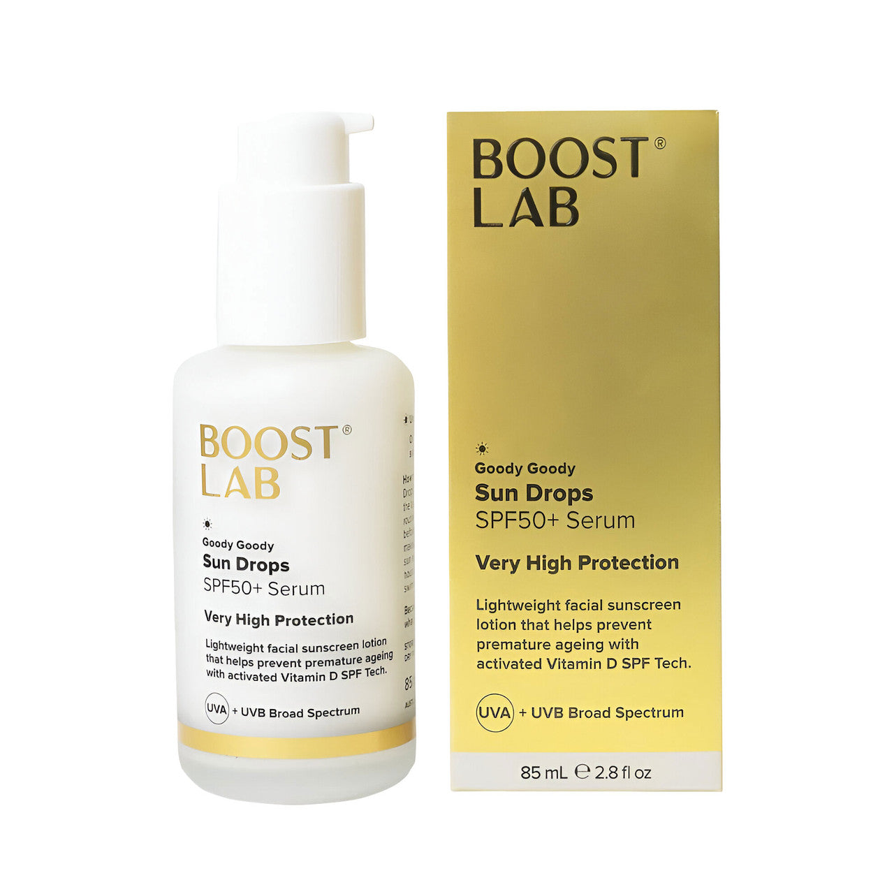 Boost Lab Goody Goody Sun Drops SPF50+ Serum 85mL