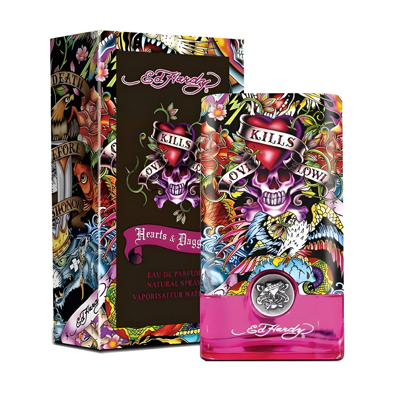 Ed Hardy Hearts & Daggers 100ml EDP By Christian Audigier (Womens)