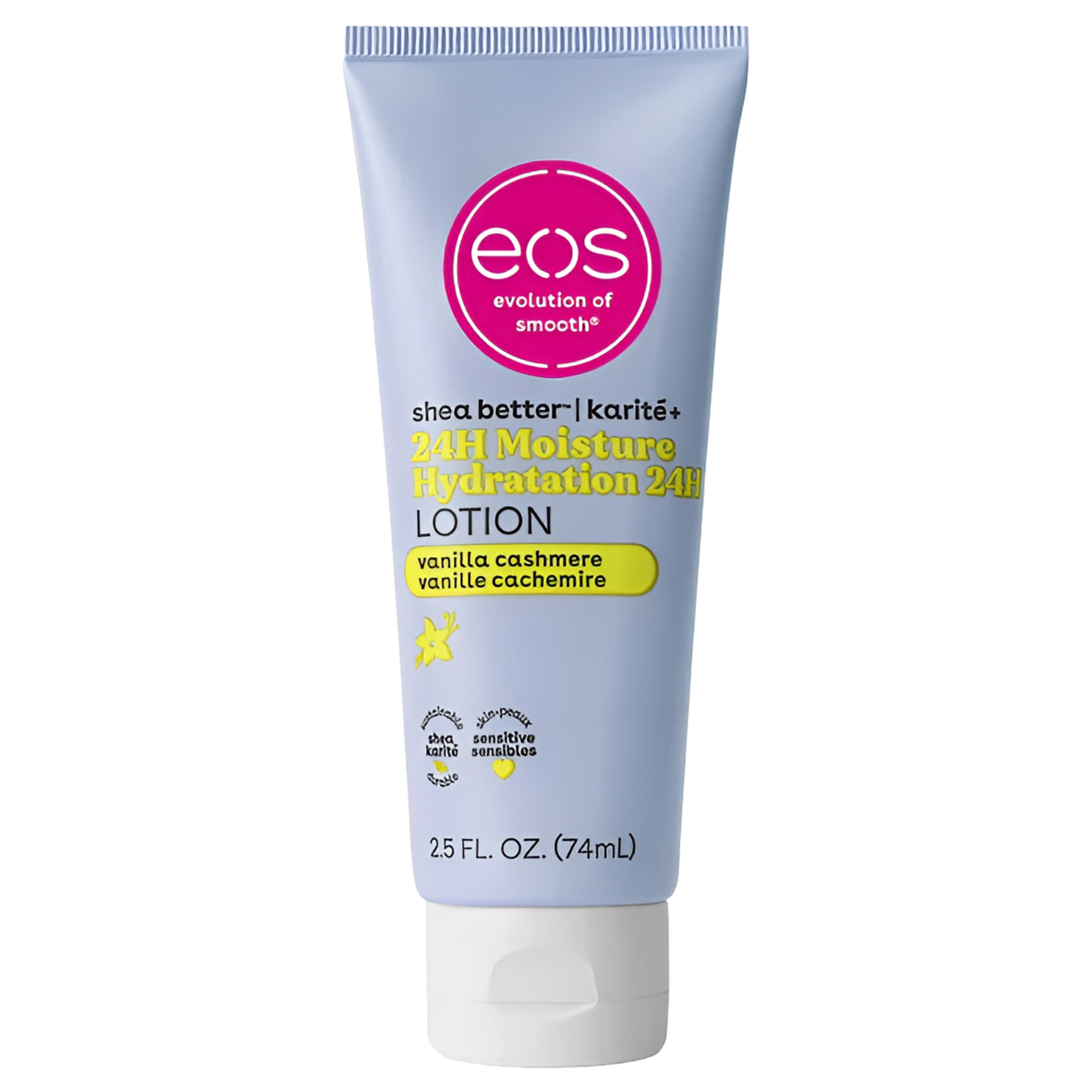 eos 24 Hour Moisture Vanilla Cashmere Body Lotion 74ml