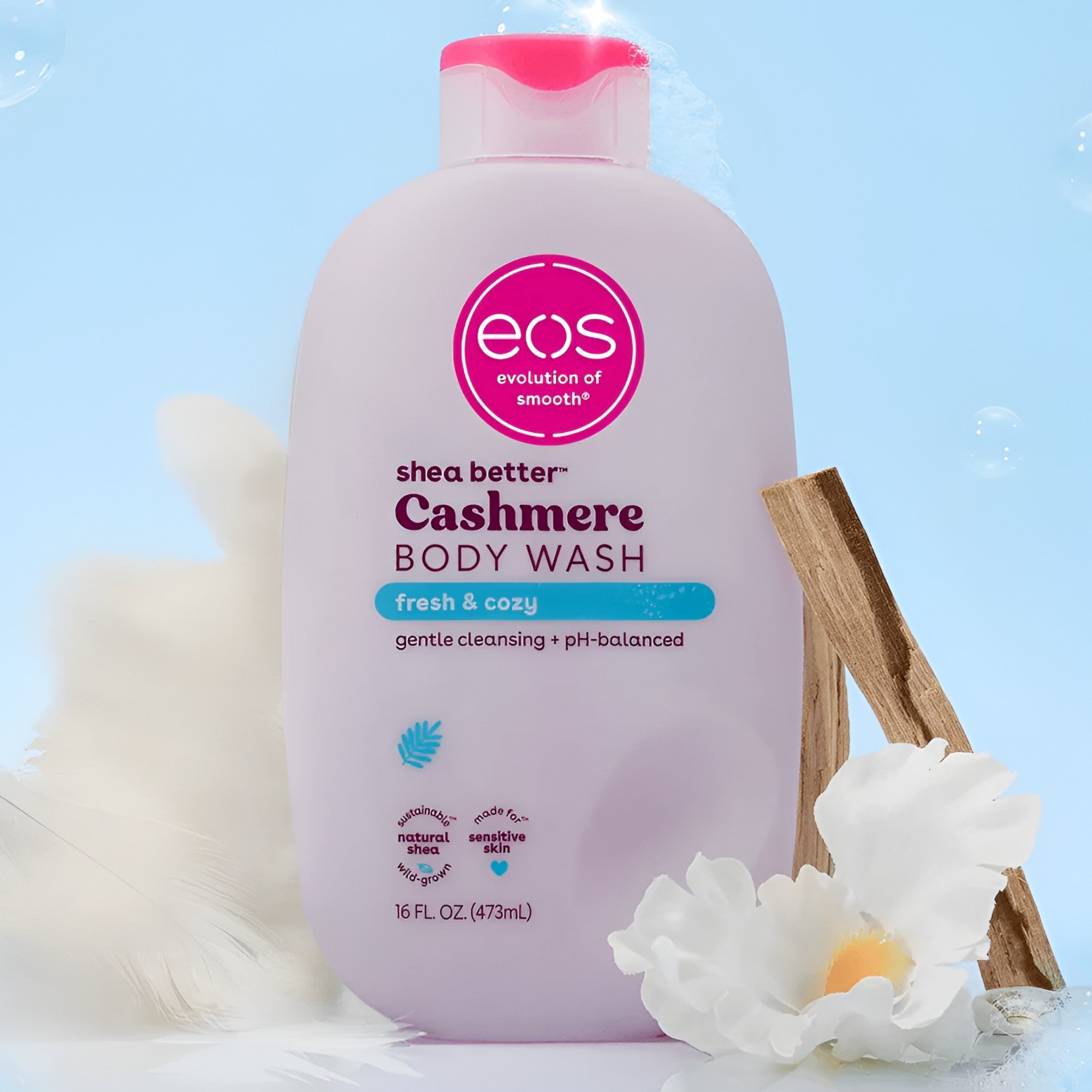 eos Cashmere Fresh & Cozy Body Wash 473ml
