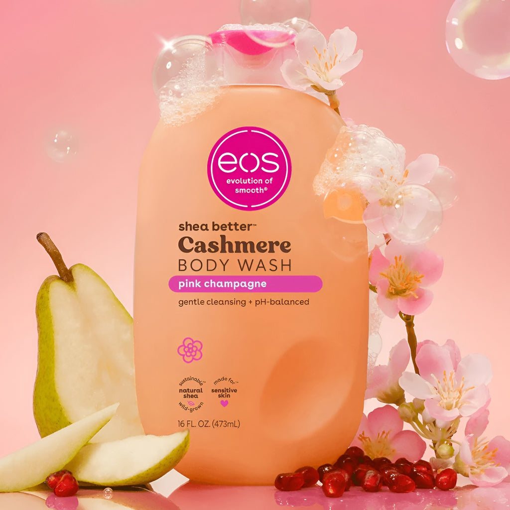 eos Cashmere Pink Champagne Body Wash 473ml