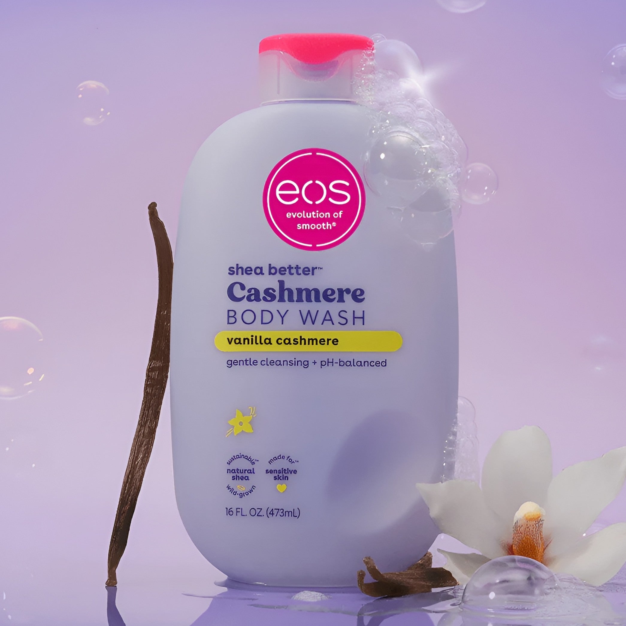 eos Cashmere Vanilla Cashmere Body Wash 473ml
