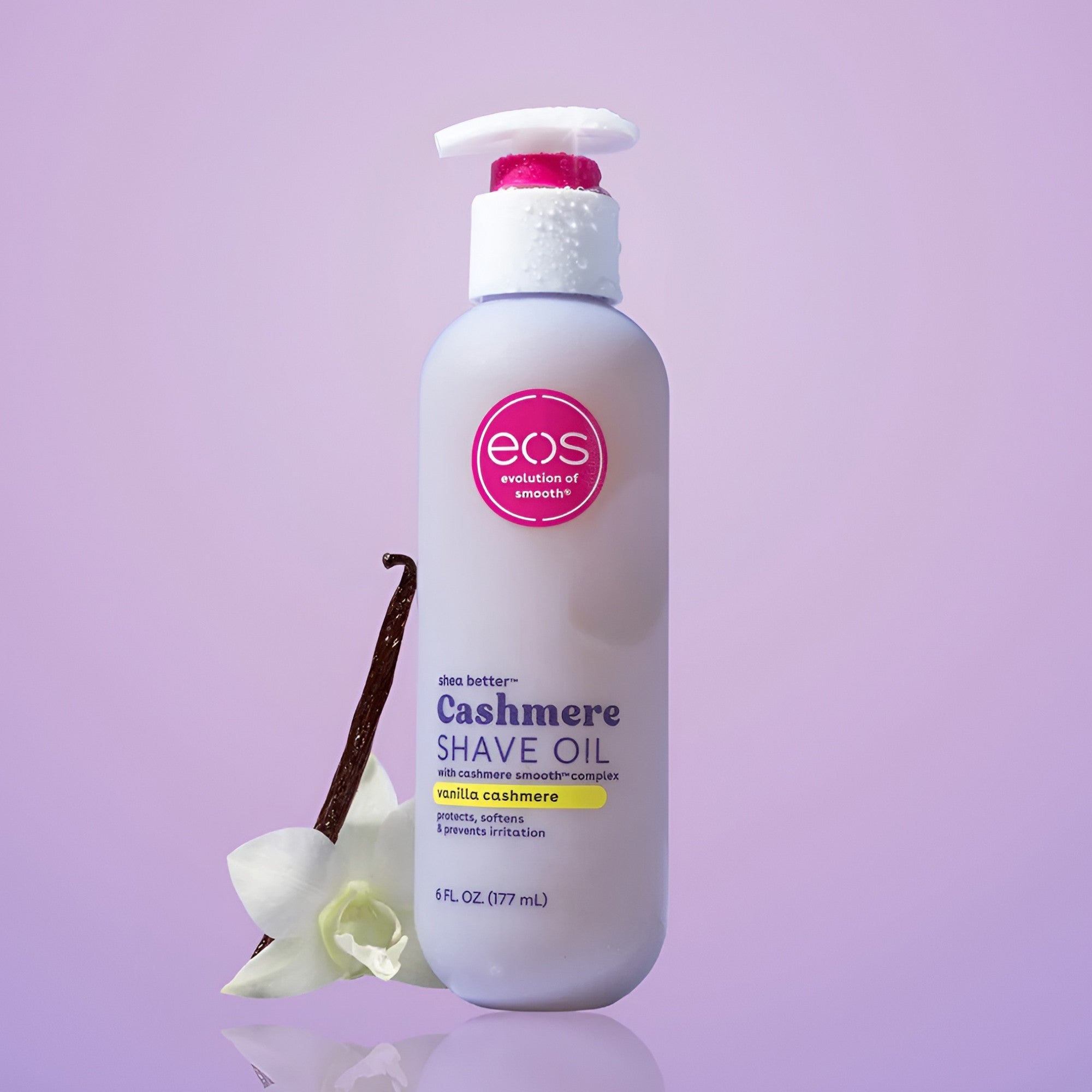 eos Cashmere Vanilla Cashmere Shave Oil 177ml
