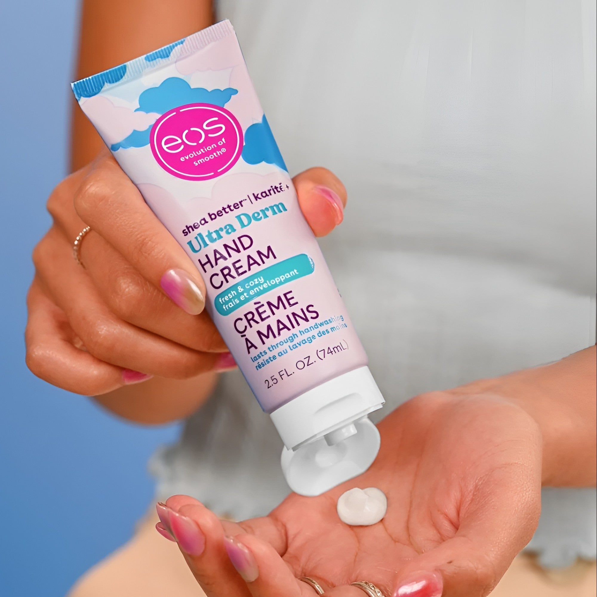 eos Ultra Derm Fresh & Cozy Hand Cream 74ml