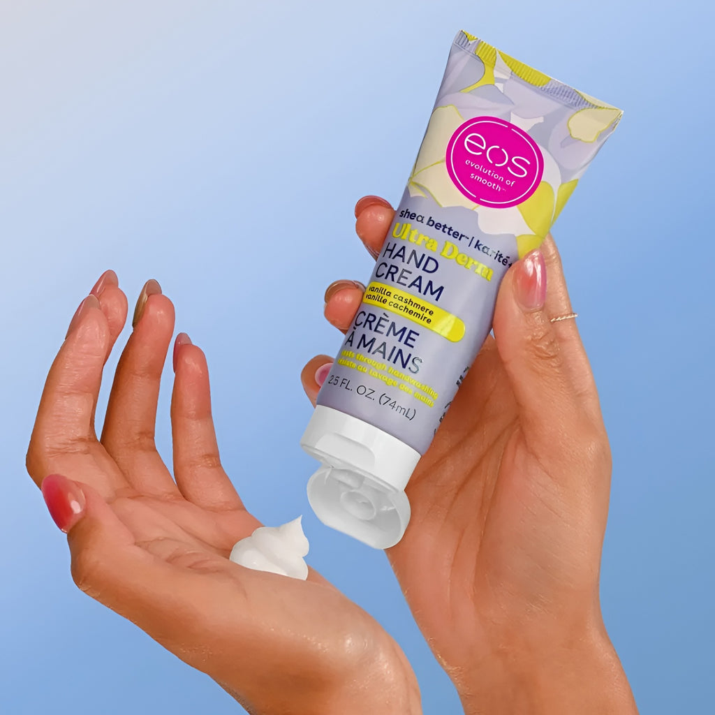 eos Ultra Derm Vanilla Cashmere Hand Cream 74ml