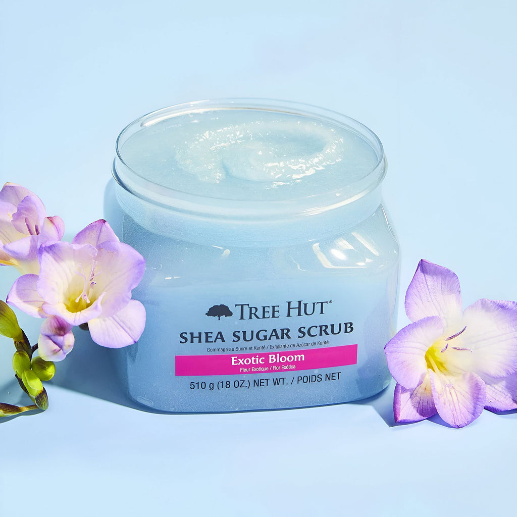 Tree Hut Exotic Bloom Shea Sugar Body Scrub 510g