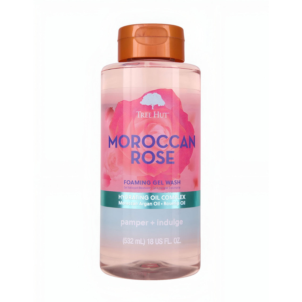 Tree Hut Moroccan Rose Foaming Gel Body Wash 532ml