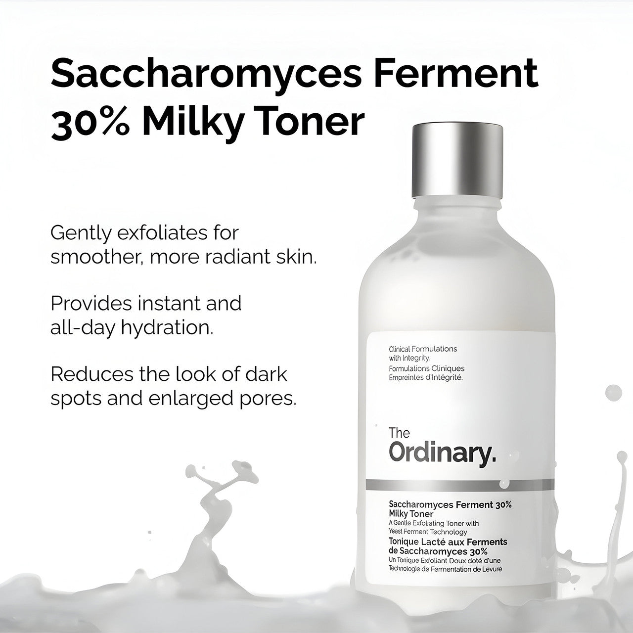 The Ordinary Saccharomyces Ferment 30% Milky Toner 100ml