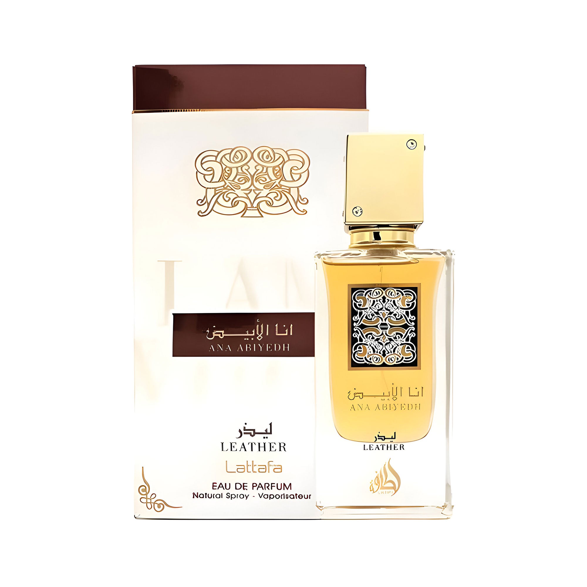 Ana Abiyedh Leather 60ml EDP By Lattafa (Men's)