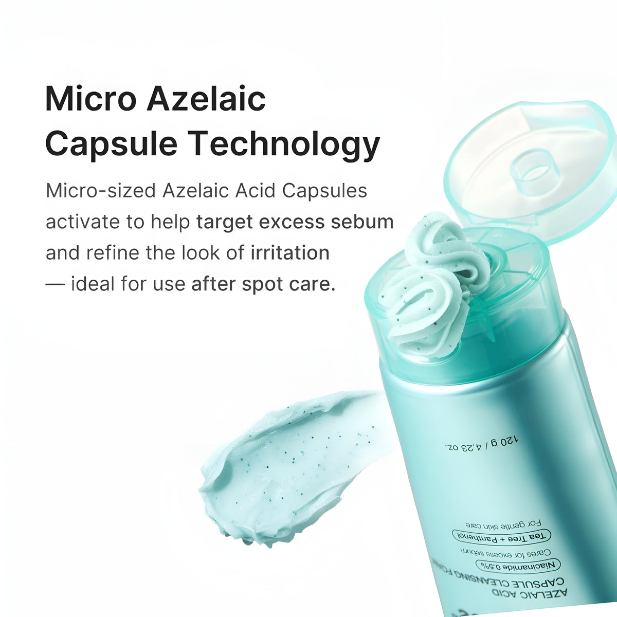 Medicube Azelaic Acid Capsule Foam Cleanser 120g