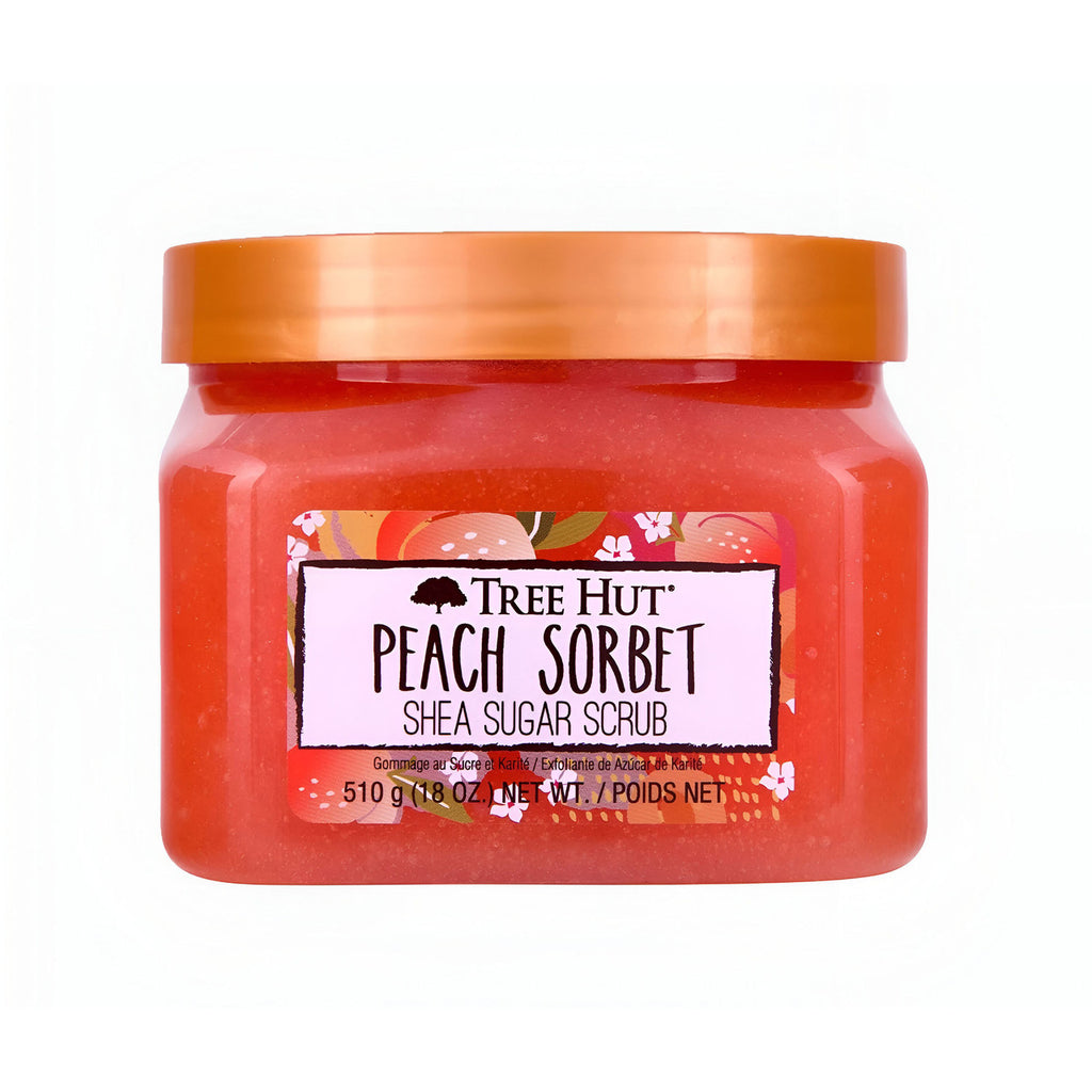 Tree Hut Peach Sorbet Shea Sugar Body Scrub 510g