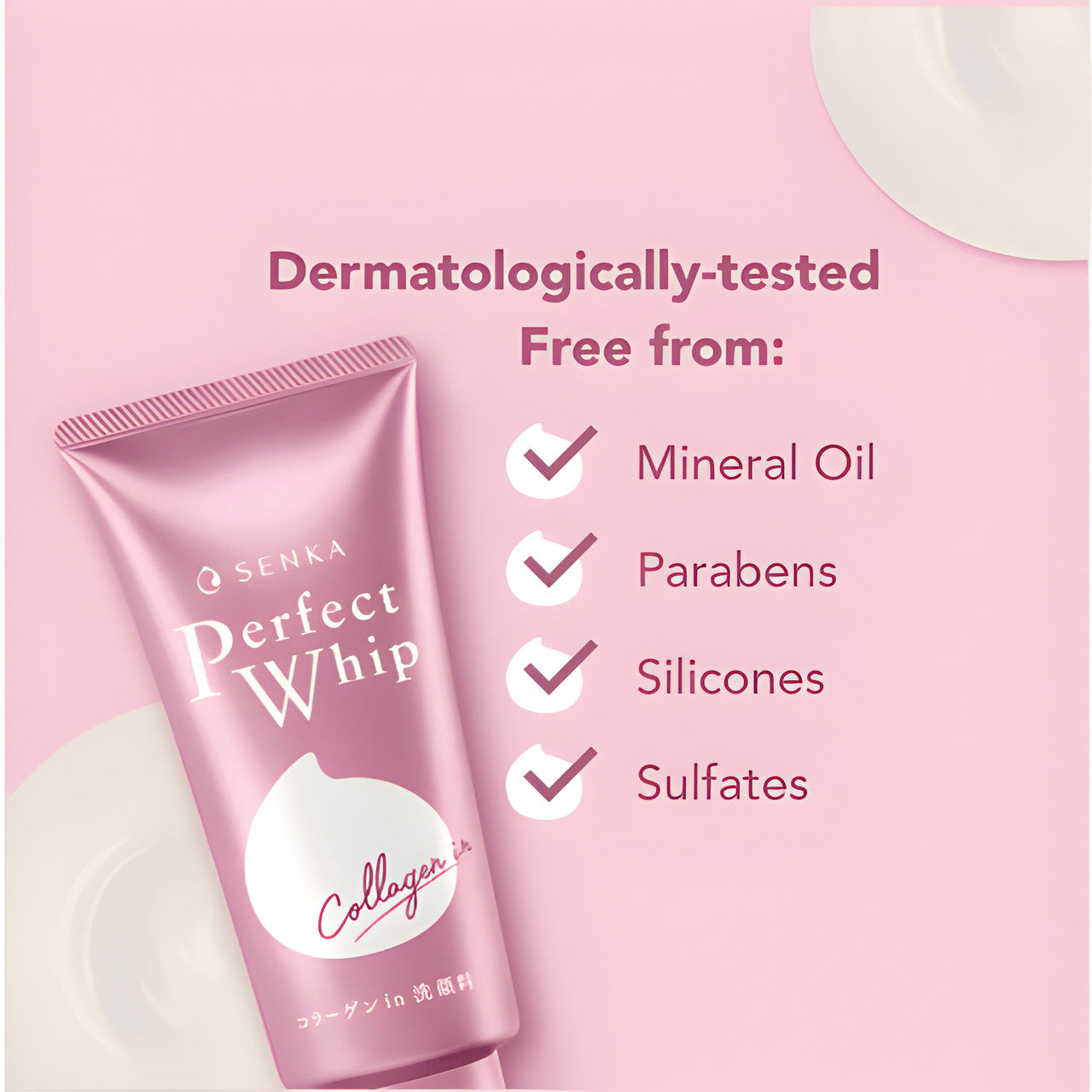 Shiseido Senka Perfect Whip Collagen Foam 120g