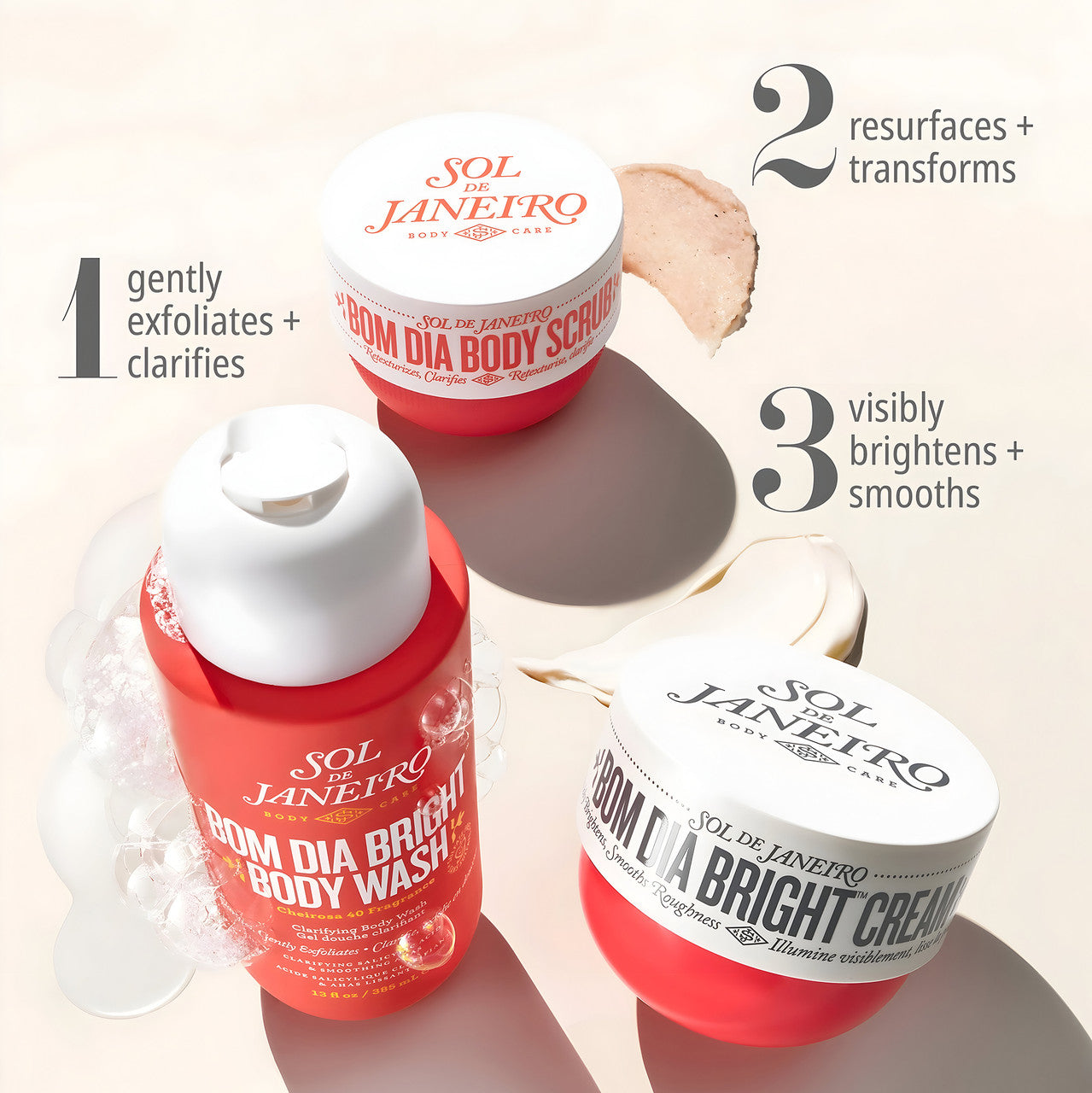 Sol De Janeiro Brazilian Bom Dia Bright Body Scrub 220g